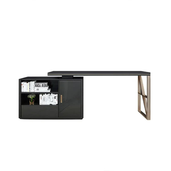 Desk 120 x60x 75 cm - black- AZ1302