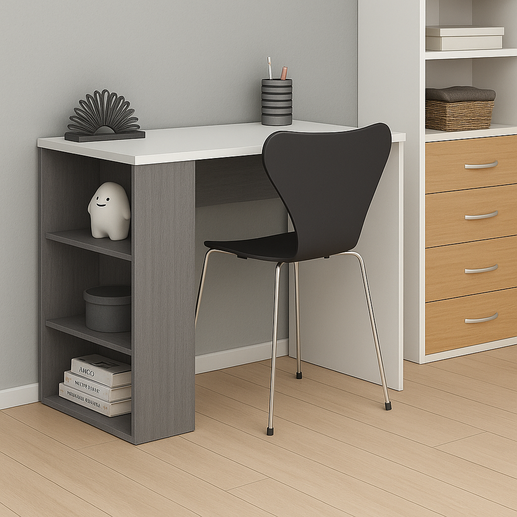 Desk 100 x 60 x 75 cm - White - AZ1170