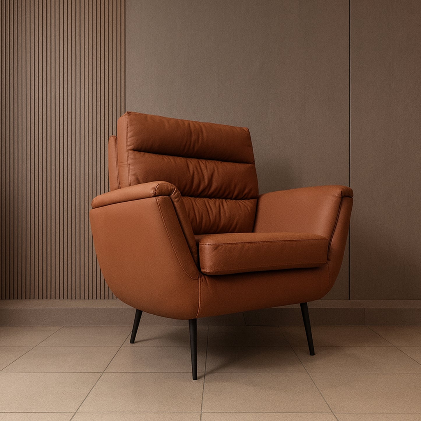 Office Sofa Set – Brown - HC-ANSARI