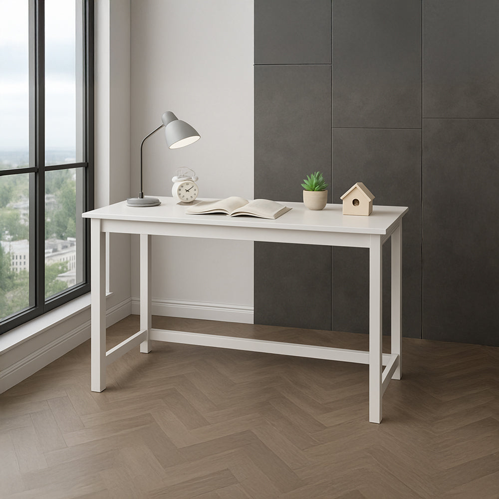 Desk 75 x 200 x 80 cm - White - AZ11133