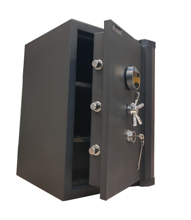 Steel Safe – Digital + Fingerprint + Key – H80 × W55 × D55 cm – TH-800
