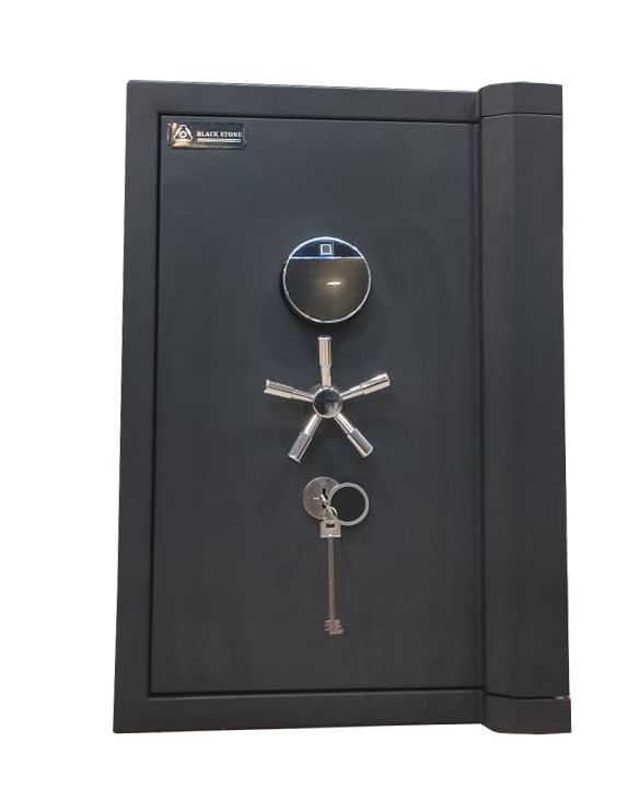 Steel Safe – Digital + Fingerprint + Key – H80 × W55 × D55 cm – TH-800