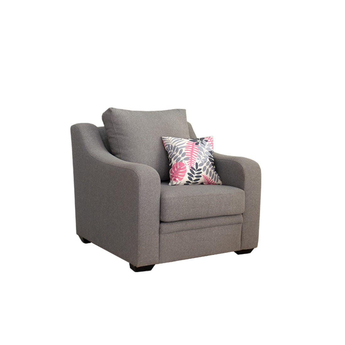 Modern Sofa Set 3 Pieces (Beech Wood, Plywood, Pine) – Color: Gray – Kings Burry