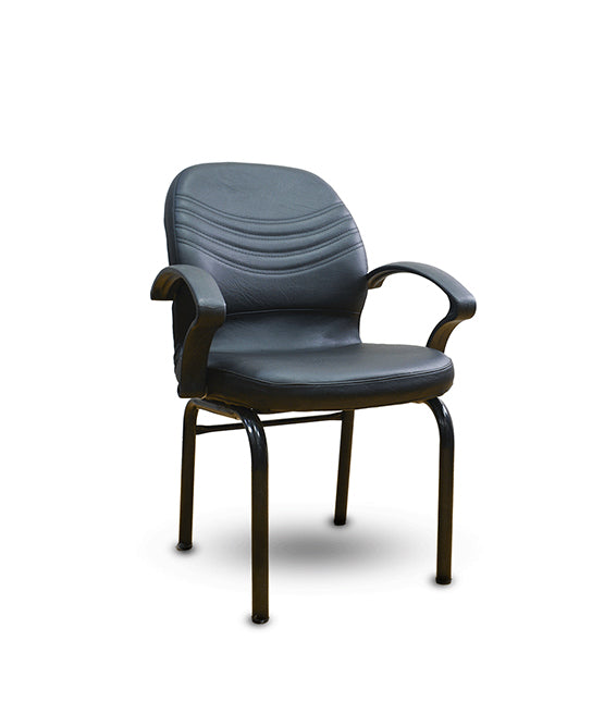 Visitor Chair 90*56*45 CM - BLACK - Tantura