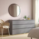 وحدة أدراج، 156 × 45 × 78 سم - رمادي - DRW-MOD-AZ500110