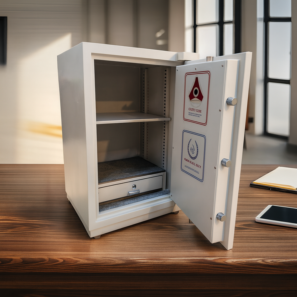 Fire Proof Steel Safety Box 87x 52 x 52 CM