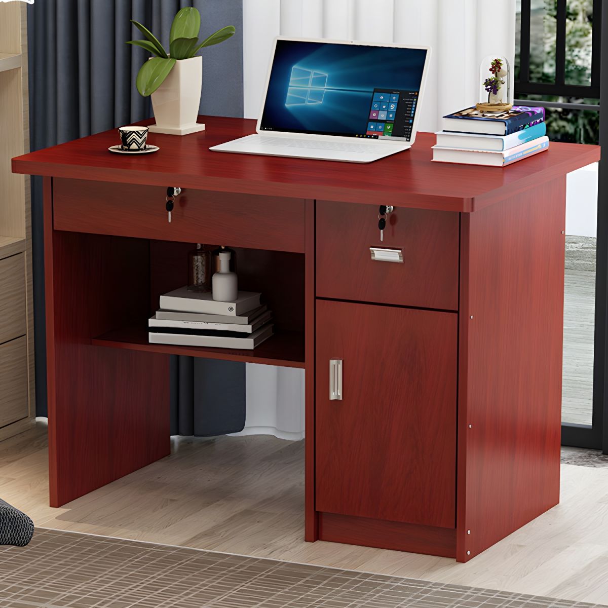Desk 100 x 50 x 75 cm - White - AZ1065