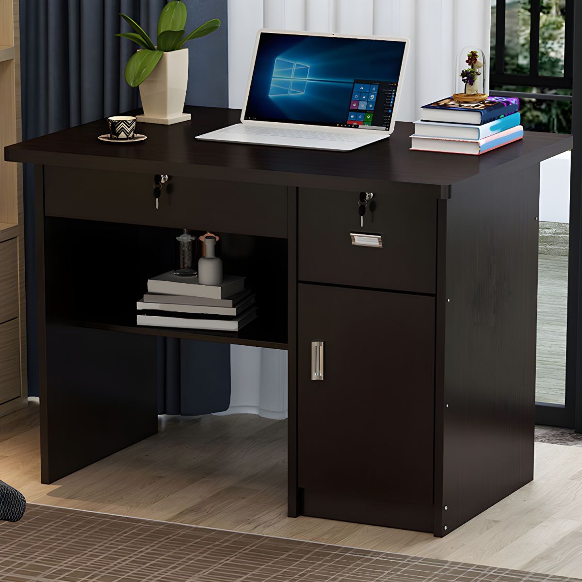Desk 100 x 50 x 75 cm - White - AZ1065