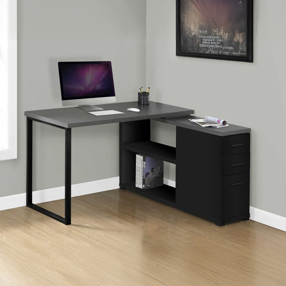 Desk 120 x80 x 50 cm - Gray - AZ1096