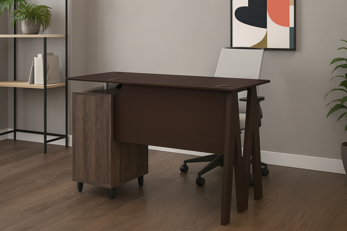 Desk 120 x 60 x 75 - wooden - AZ1277