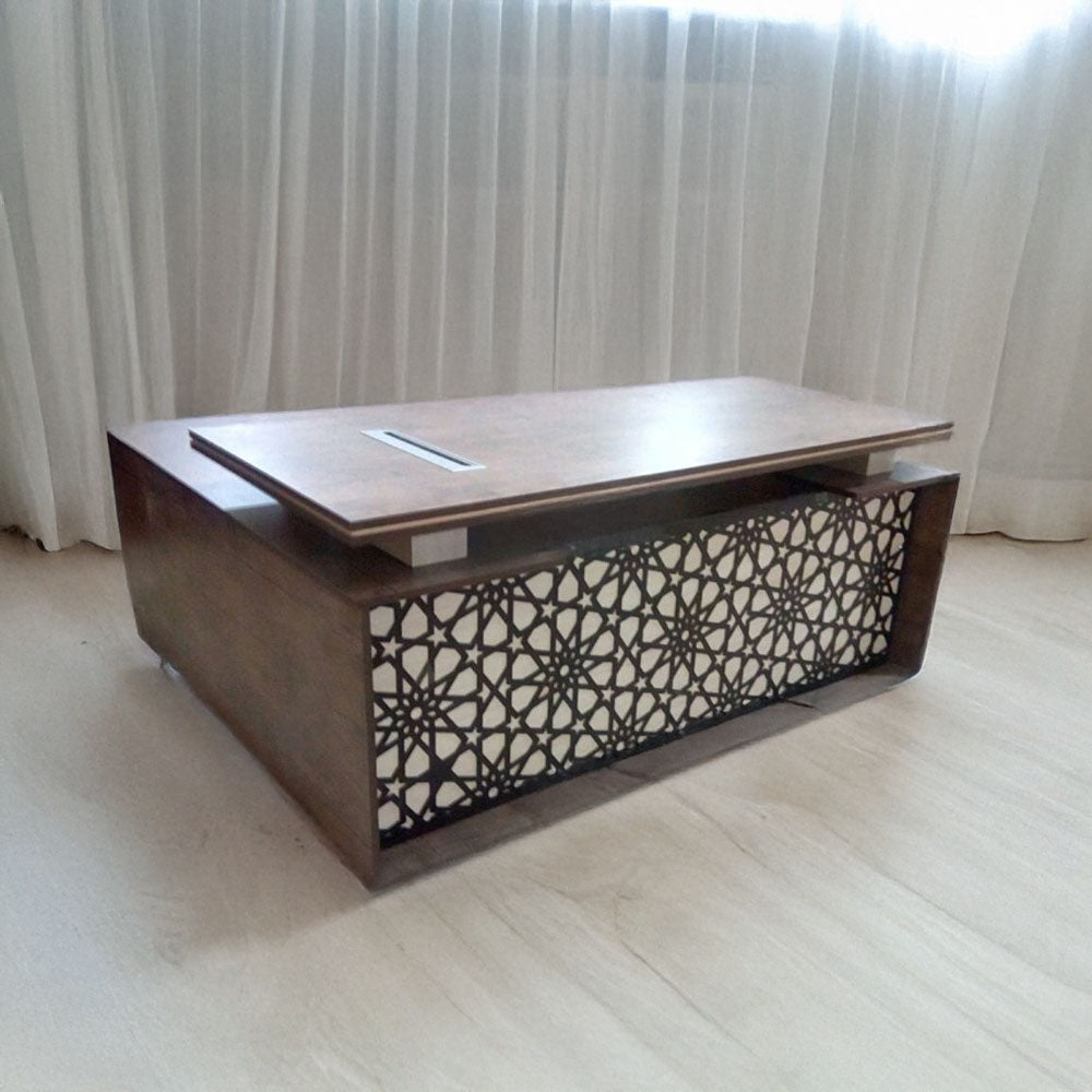 مكتب 75*160*80 سم - بني - AZ120120