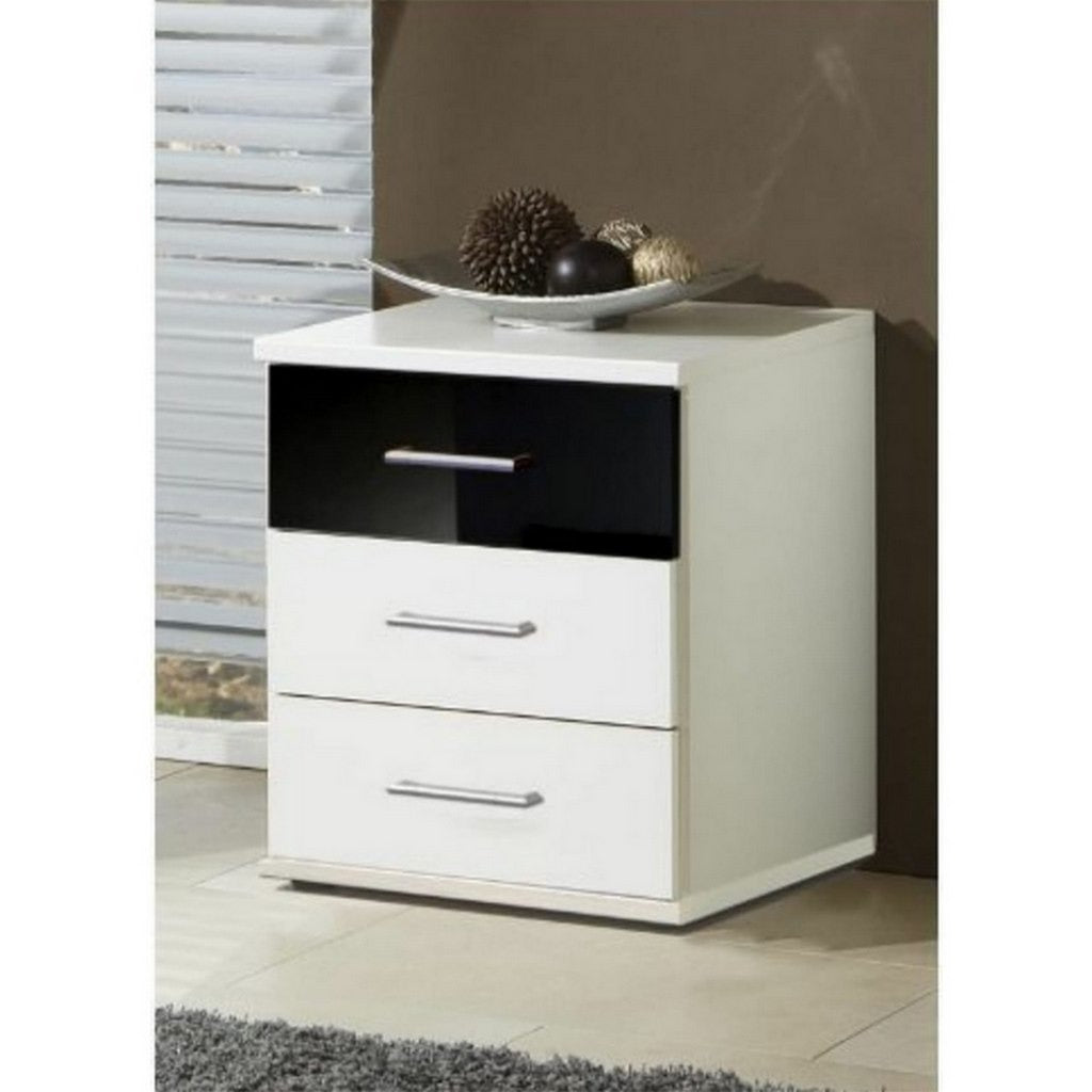 Unit Drawers, 40 × 40 × 50 cm - Black and White - AZ500150