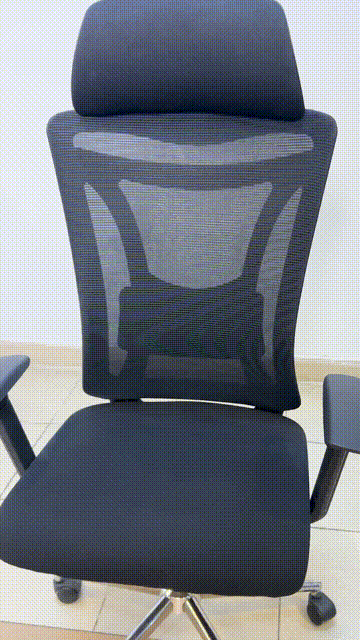 كرسي مكتب مودرن 122×64×65 سم - أسود - A285-1