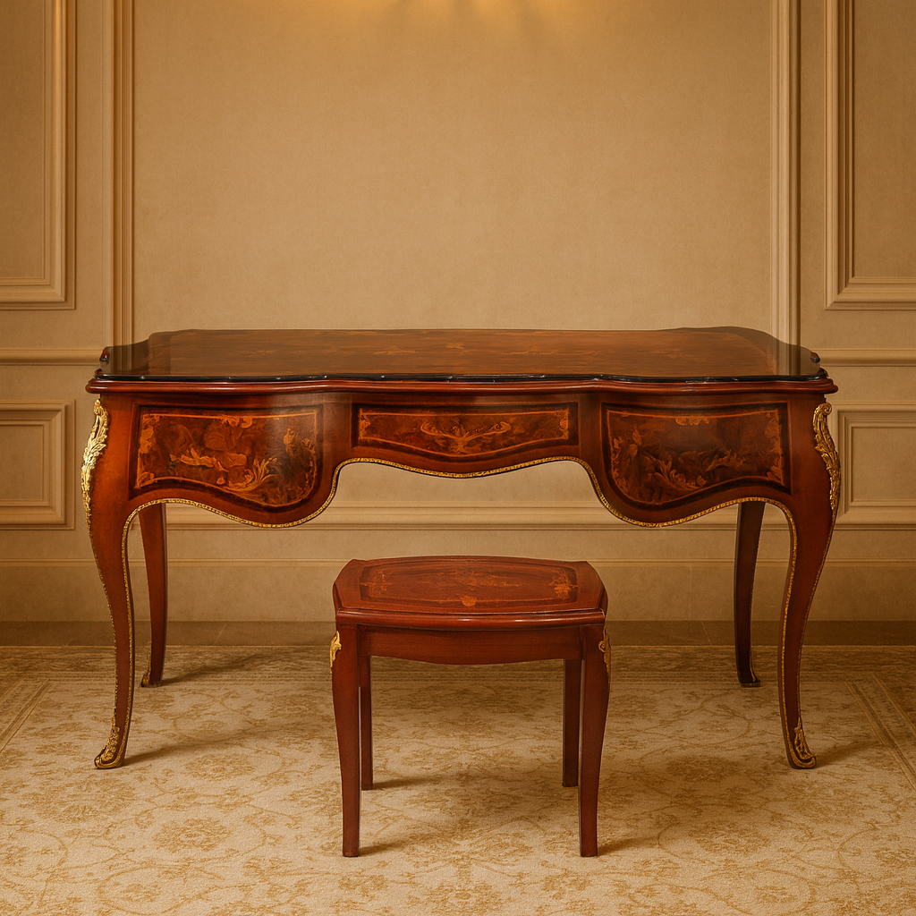 Desk 180 x 80 x 75 cm - Brown- AZ50023
