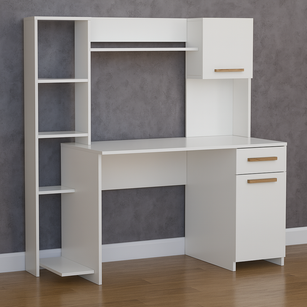 Desk 150 x 144 x 60cm - white - AZ1109