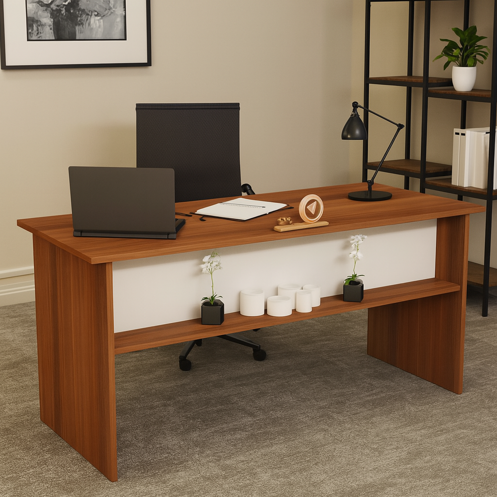 Desk 140x 60 x 75 cm - White - AZ1083