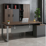 Desk 75*200*80 CM - Brown - AZ120102