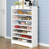 Shoe Cabinet, 80 × 30 × 120 cm - White - AZ40021