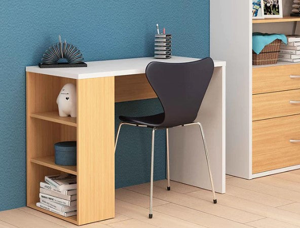 مكتب بمقاس 100 × 60 × 75 سم - أبيض - AZ1170