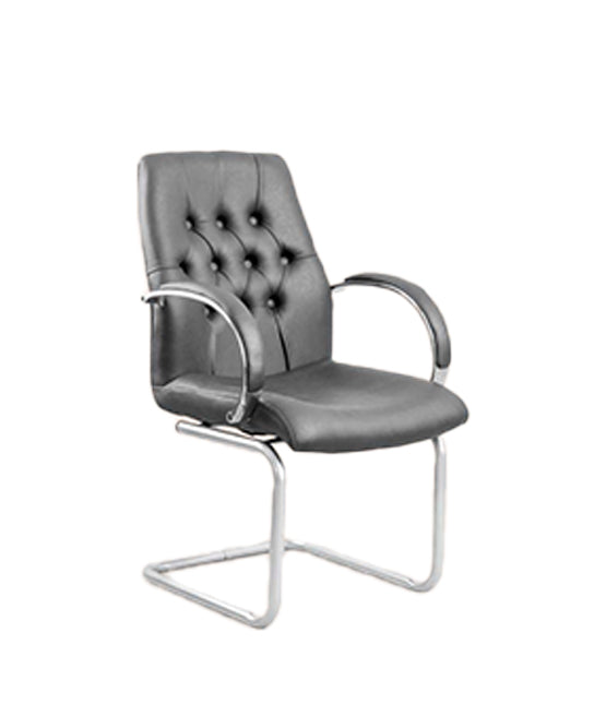 Visitor Chair 89*56*55 cm - Black - GL 302