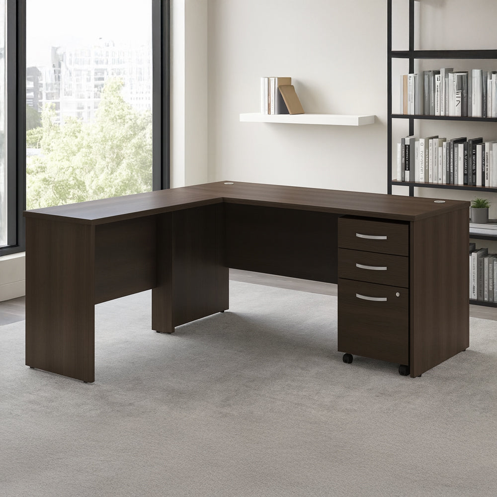 Desk 75 x 220 x 80 cm - Brown - AZ11130