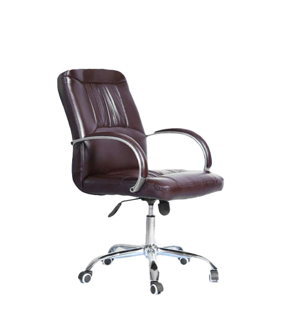 Mid-Back Executive Chair 90*63*63 CM - Brown - GL 322