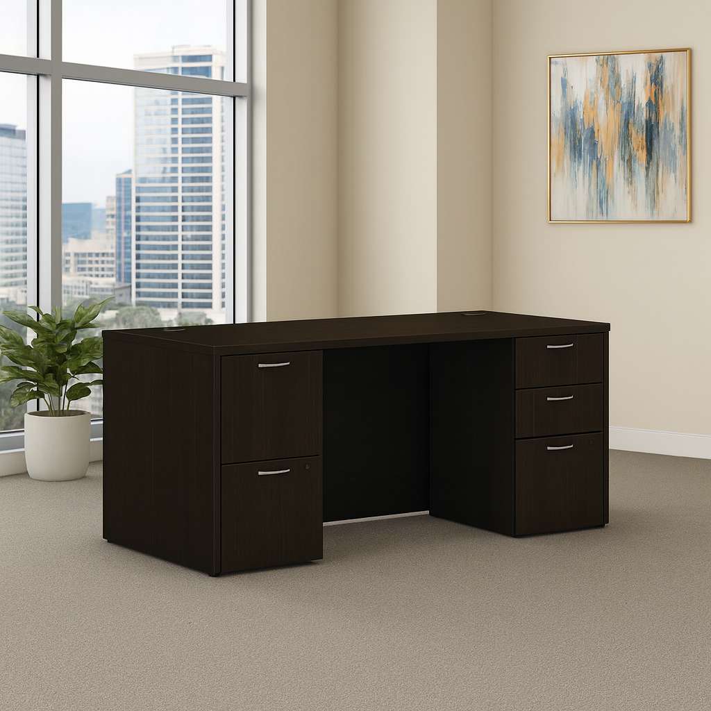 مكتب 180×80×75 سم – أسود – AZ11146