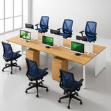 Workstation, 3.60m x 120 x 115 cm - Wooden - AZ111244