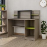 Desk 120*60*75 CM - wooden and green - AZ1242