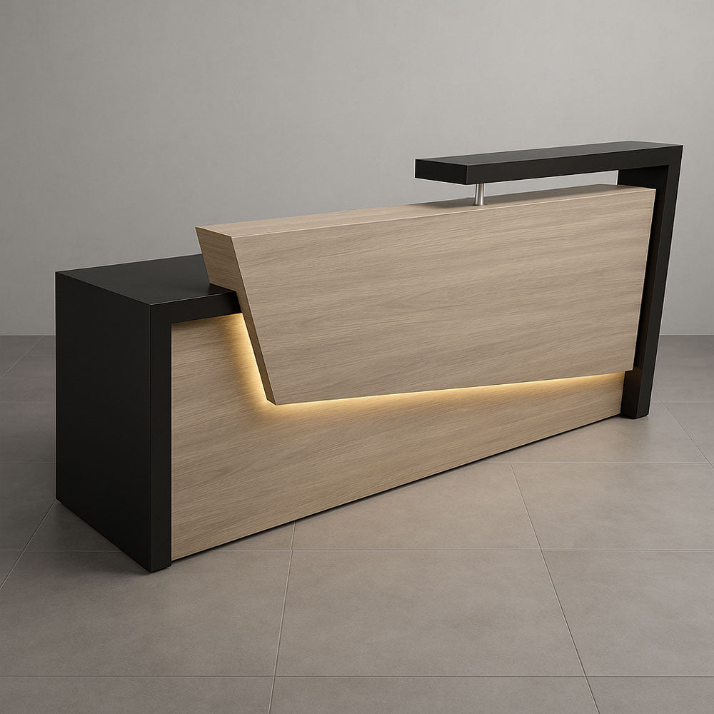 Reception Table 115 x 200 x 60 cm - Wooden - AZ111215