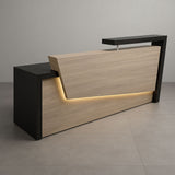 Reception Table 115 x 200 x 60 cm - Wooden - AZ111215