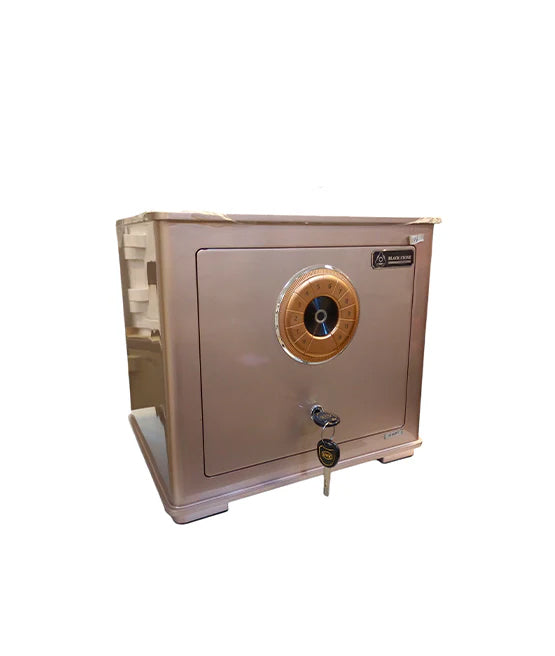 Metal Safety Box White Copper 40 x 41 x 33 CM