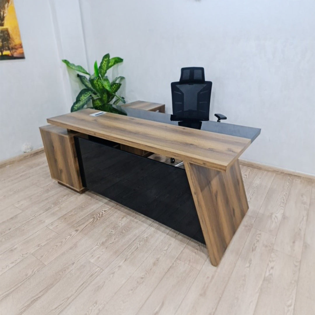 مكتب مدير 160×60×75 سم – خشبي – AZ1292