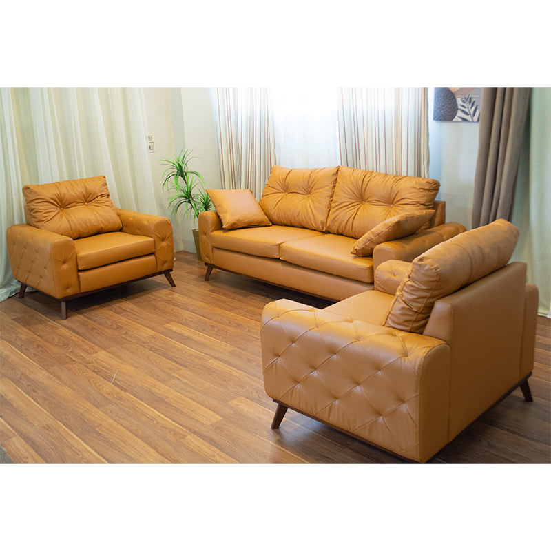 طقم كنب مكتبي – برتقالي – طنطورة