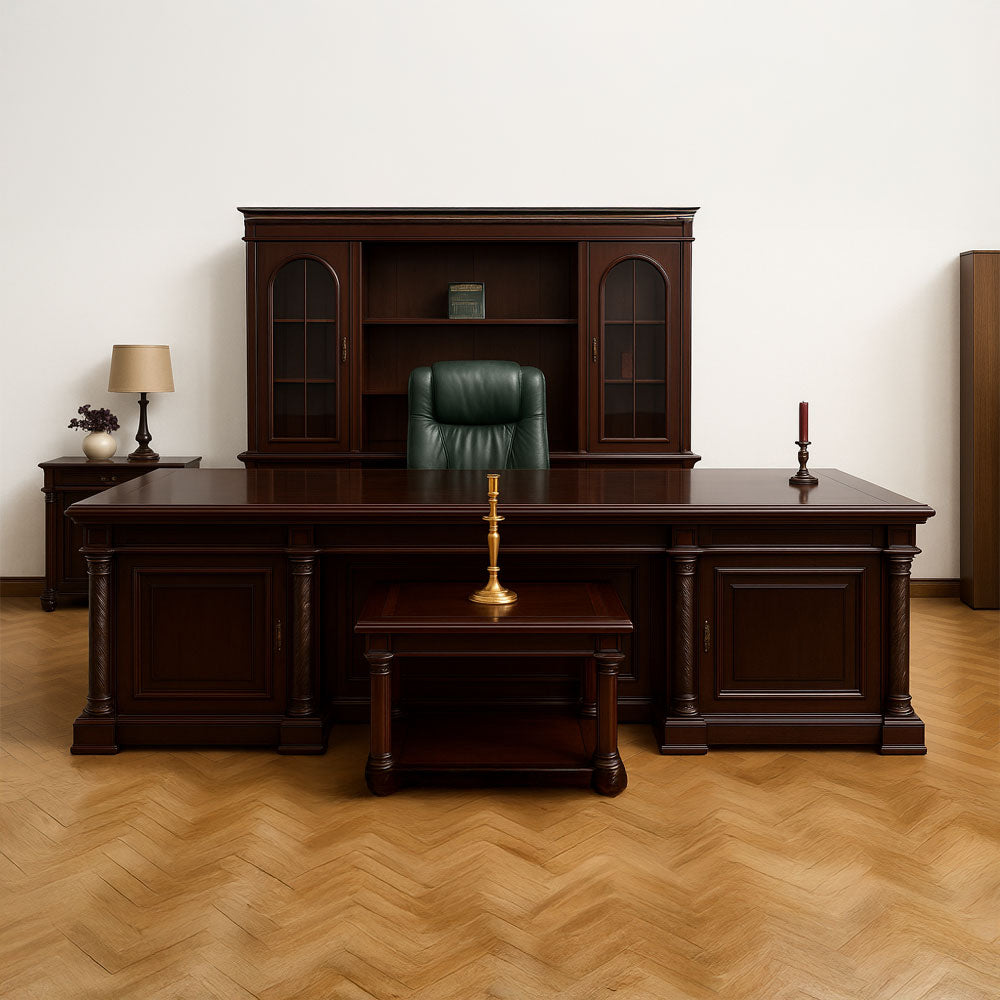 Desk 75*200*80 CM - Brown - AZ12082