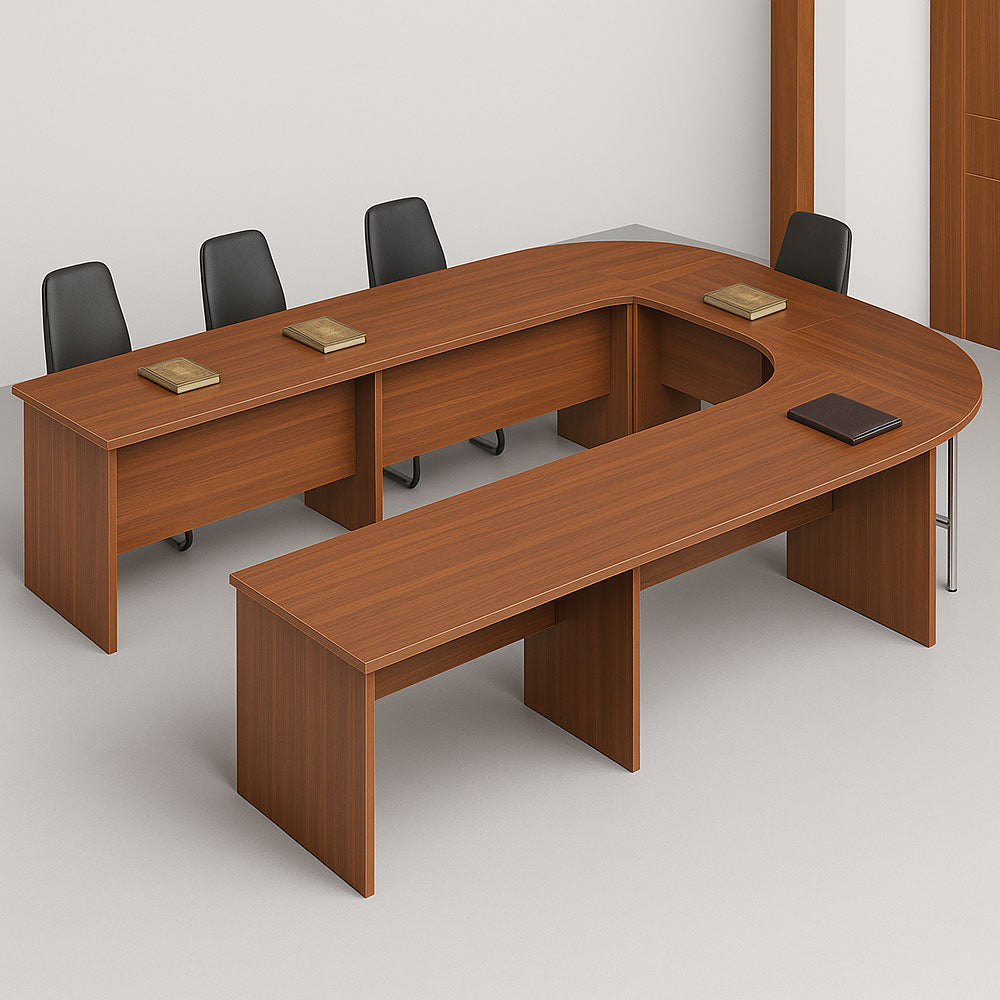 طاولة اجتماعات – 600×75×60 سم – بني – AZ11102