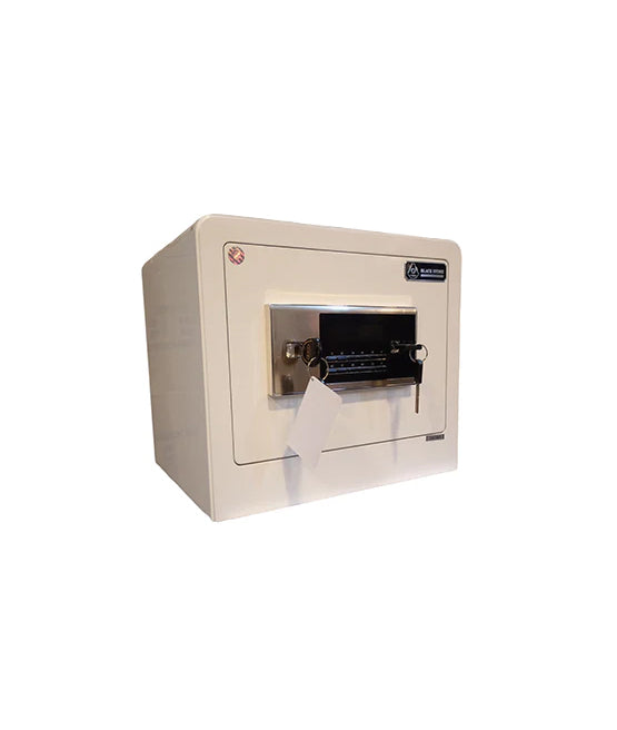 Metal Safety Box White 33 x 38 x 31 CM