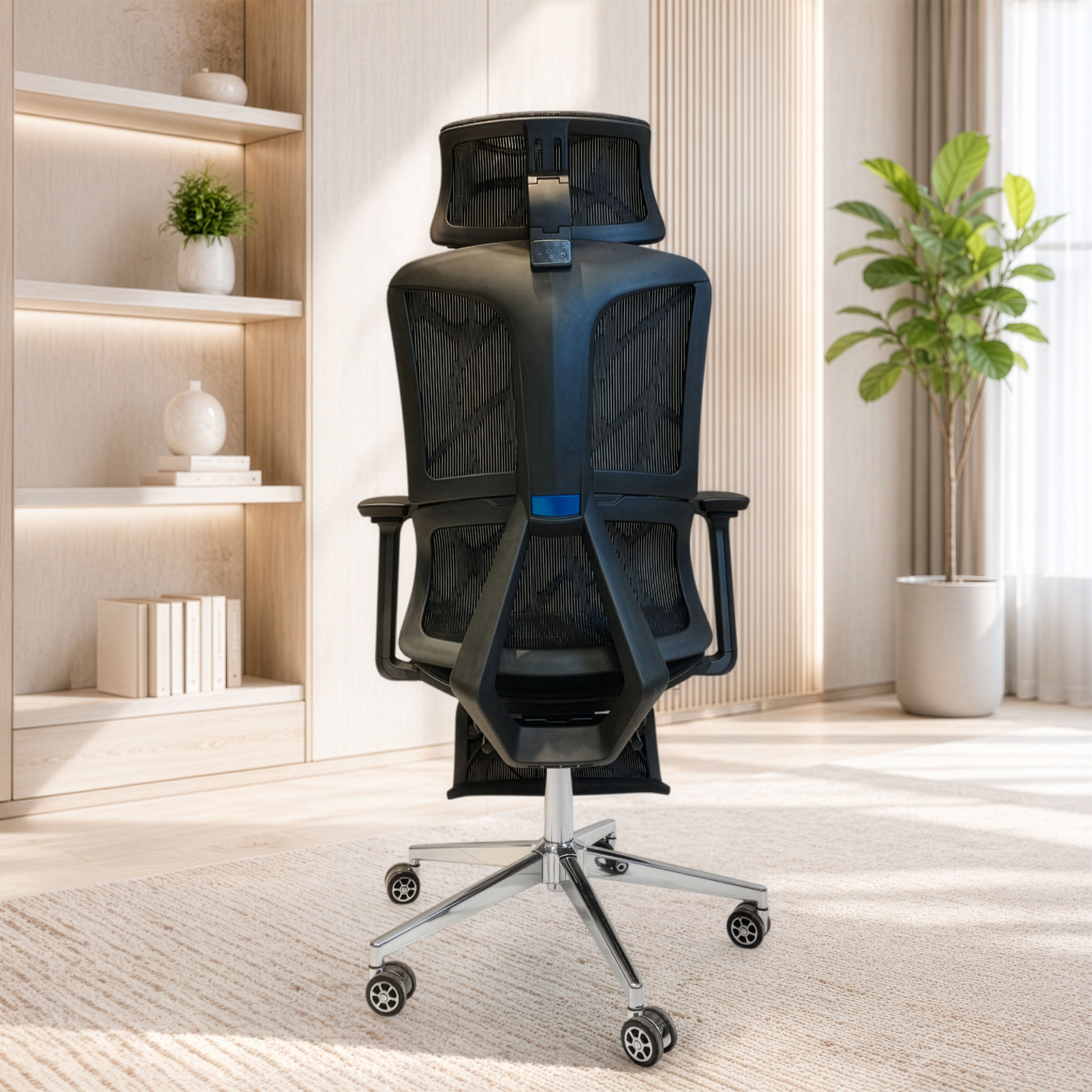 High Back office chair 124 x 76 x 70 cm - Black - JF10110