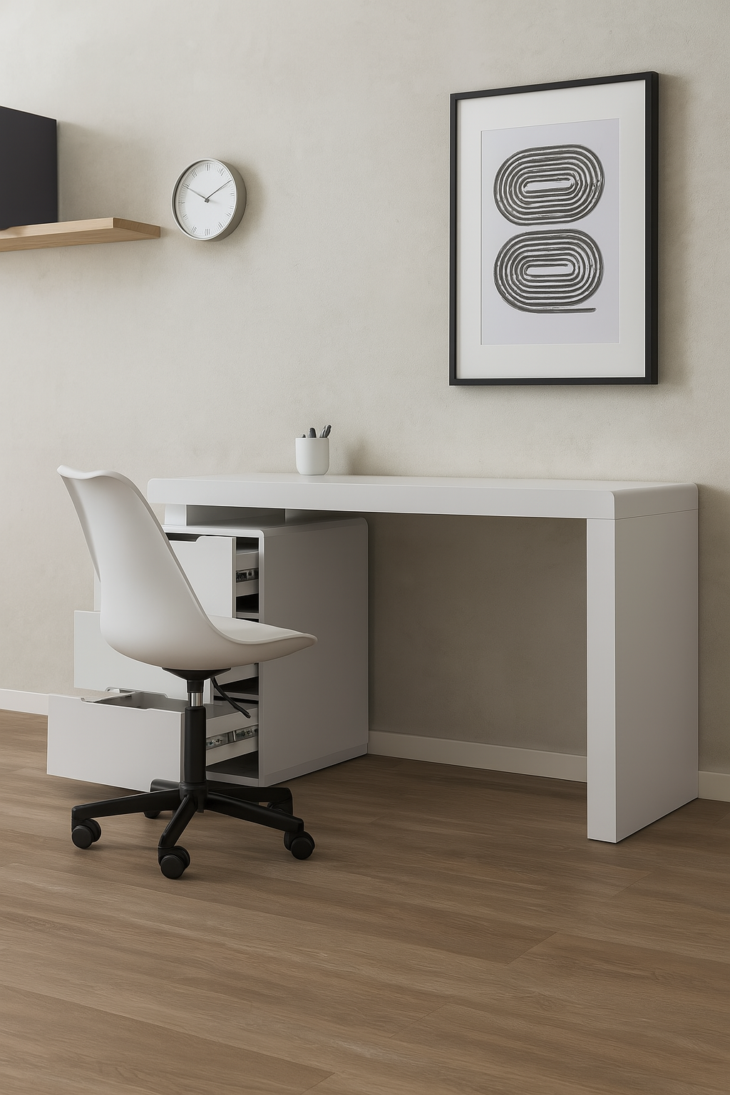 Desk 120 x50x 75 cm - white - AZ1301