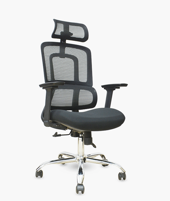 Modern Office Chair 126*65*70 cm - Black - S-008