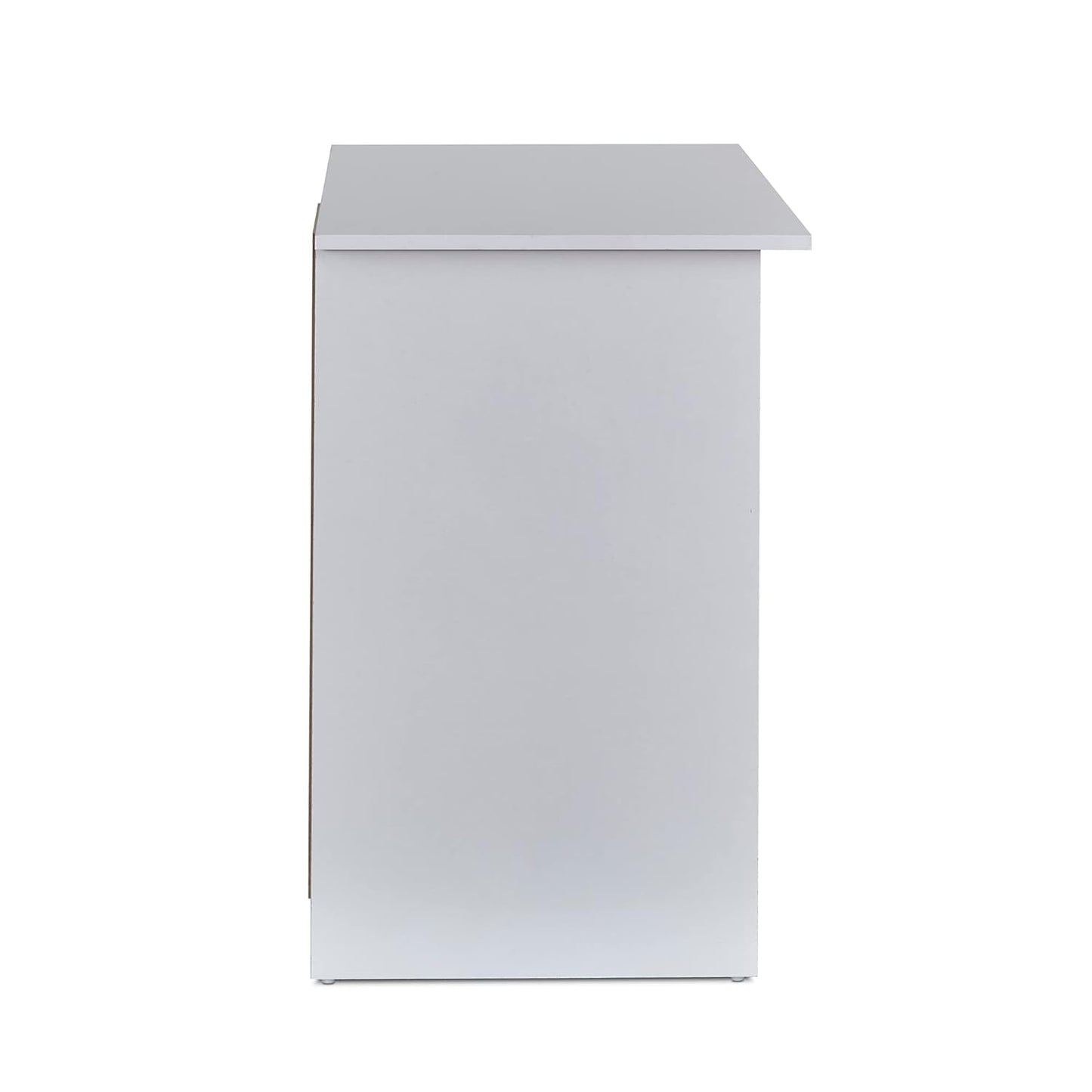Desk 120 x 60 x 75 cm - Beige and White - AZ1064