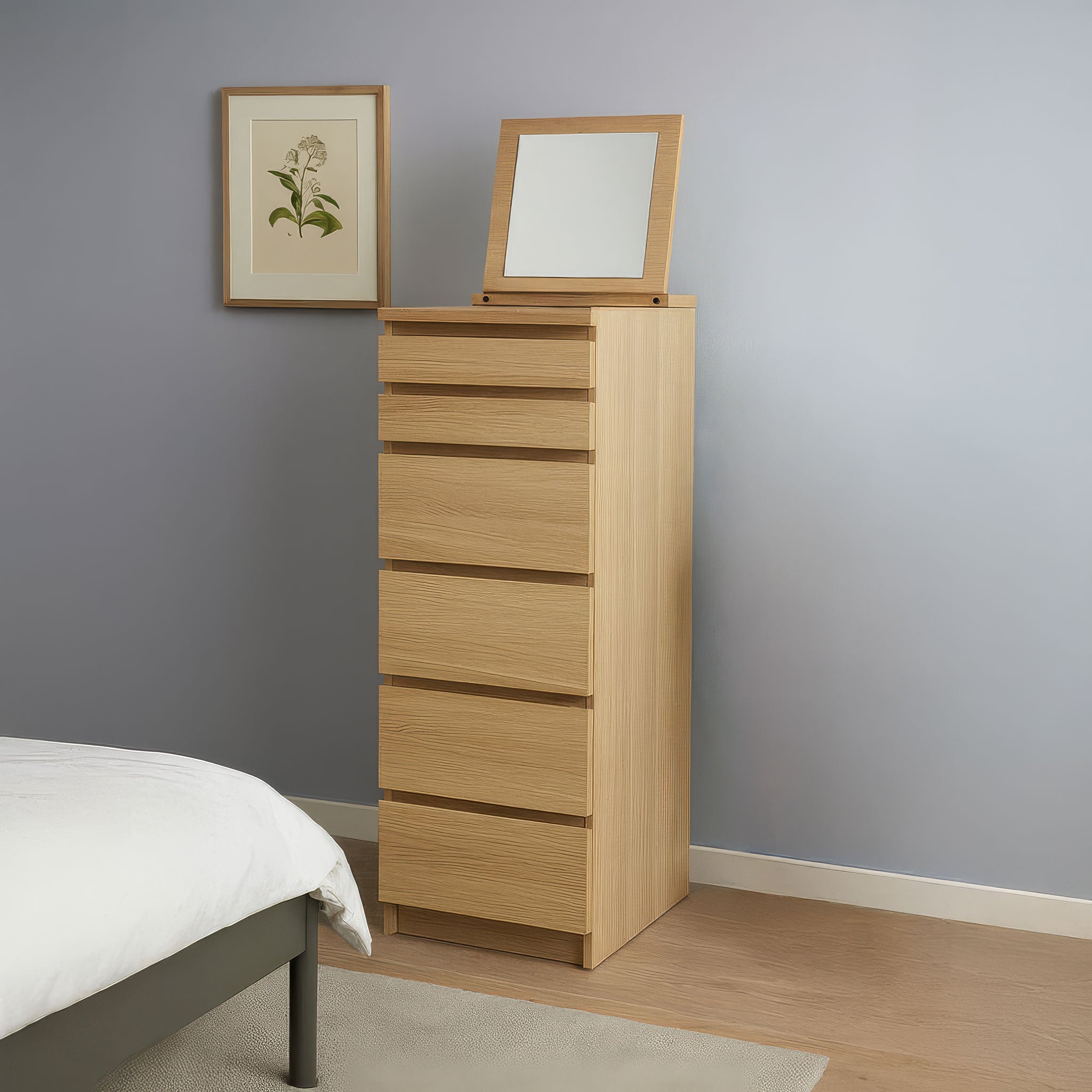 Unit Drawers, 40 × 45 × 123 cm - Wooden - AZ50017