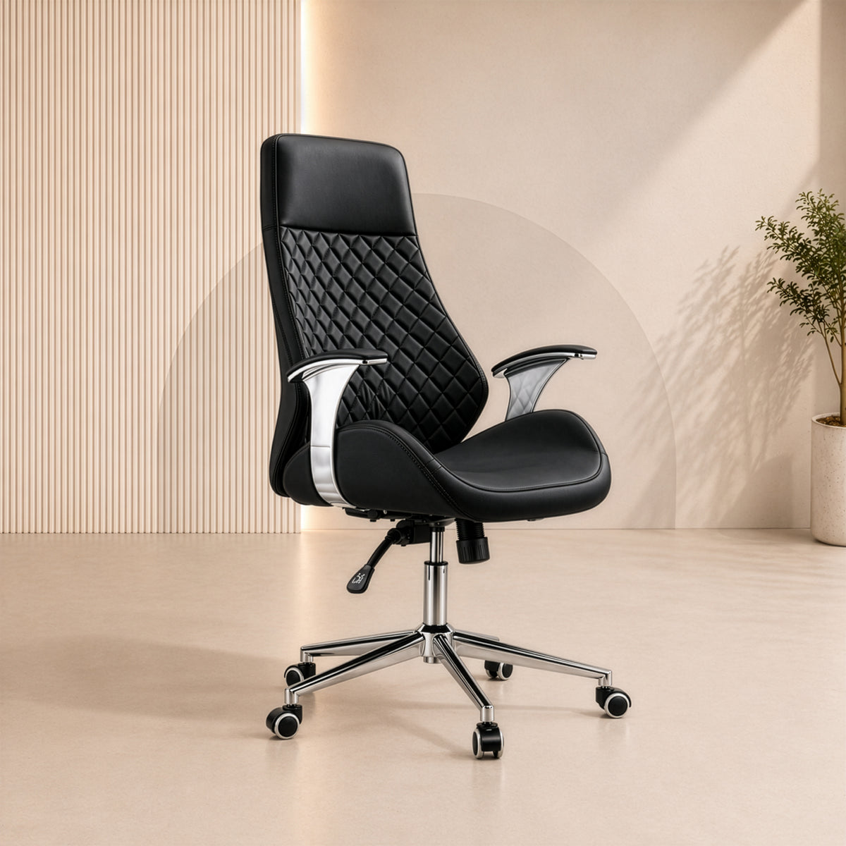High back office chair 122*65*66 CM - Black - GL-305