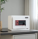 Metal Safety Box White 33 x 38 x 31 CM