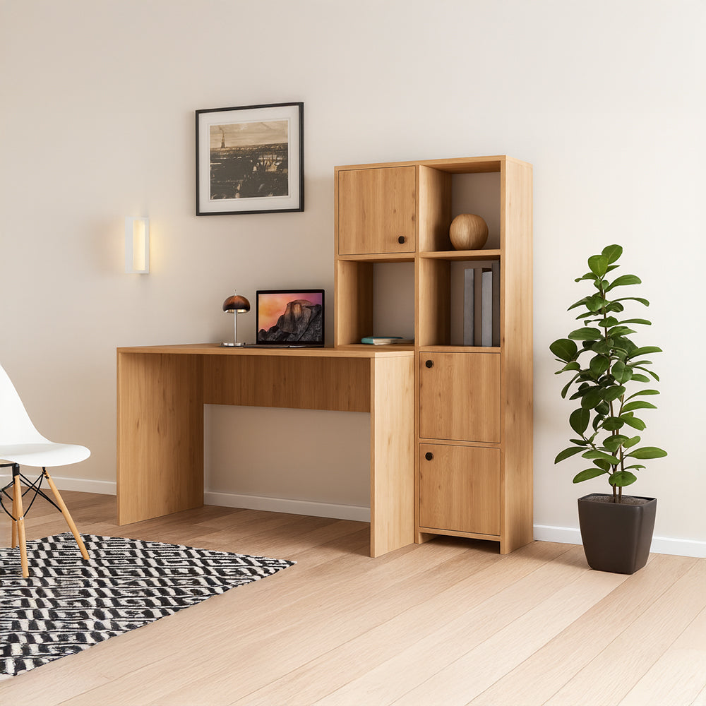 Desk 140 x 50 x 75 cm - wooden - AZ1106