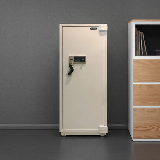 خزينة ستيل مقاوم للحريق أبيض - ديجيتال - 157  × 60  × 60 سم