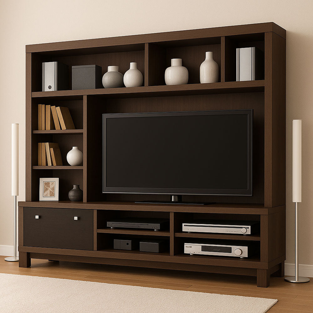 طاولة تلفزيون، 200 × 200 × 40 سم – بنى – AZ111336