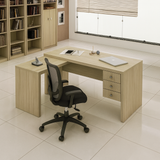 Desk 120 x 100 x 75 cm - Beige - AZ1154