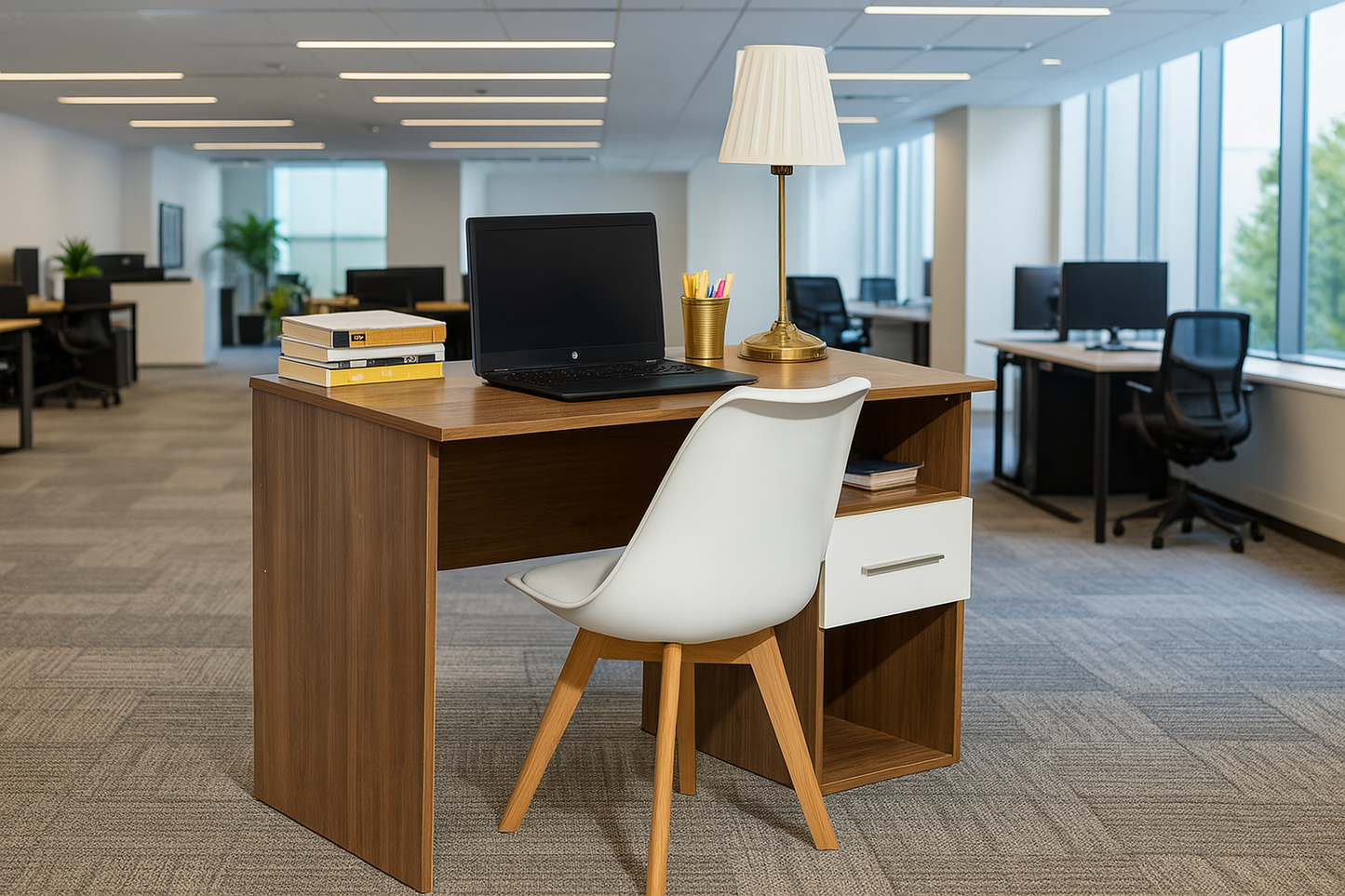 Desk 120x 60x 74 cm - wooden- AZ1192