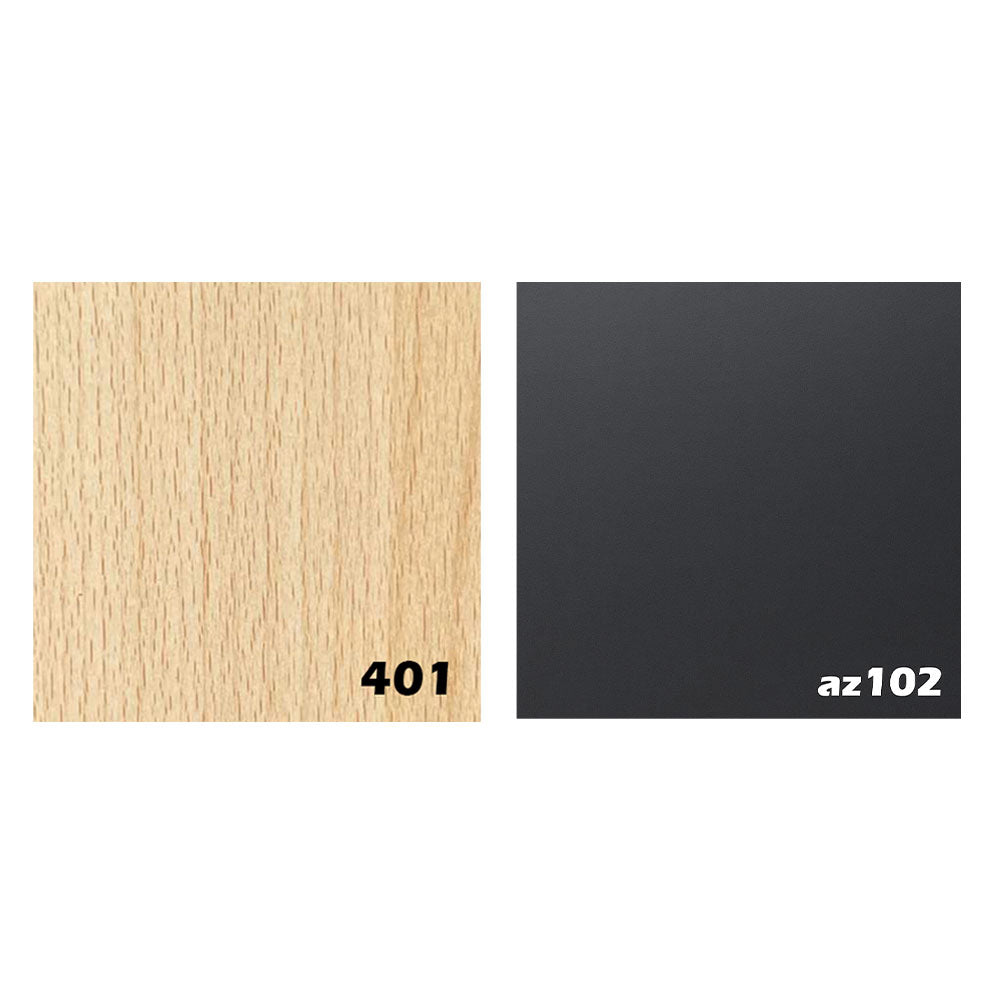 TV Table, 150 × 30 × 45 cm - Grey and Wooden - AZ30015